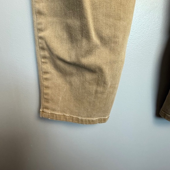 J Jill Authentic Fit Slim Ankle Tan Wash Denim Jeans Womens Size 12 - Picture 4 of 9